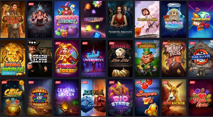 ตัวอย่างเกมส์สล็อตออนไลน์